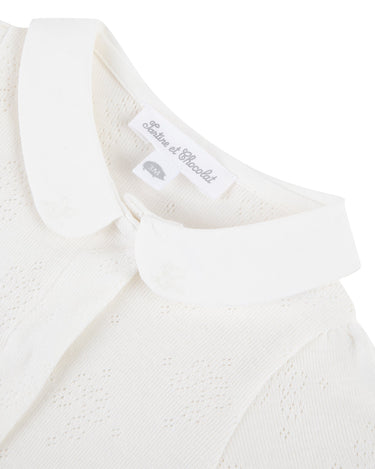 Short Sleeves Body - Off-White - GEMINI ATELIER