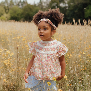 Jannila Blouse - Pink Sweet Pastel - GEMINI ATELIER