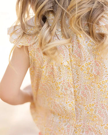 Smocked Blouse - Liberty - GEMINI ATELIER