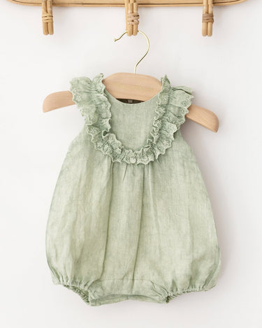 Rompers - Green - GEMINI ATELIER