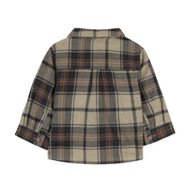 Tartine et Chocolat Overshirt - Beige Tartan