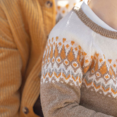 Tartine et Chocolat Wool Sweater - Chestnut