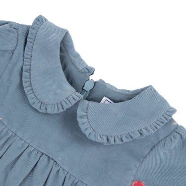 Tartine et Chocolat Corduroy Dress - Blue