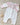 Tartine et Chocolat Wool Onesie - Off-White & Pink - Gemini Atelier