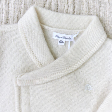 Tartine et Chocolat Wool Onesie - Off-White