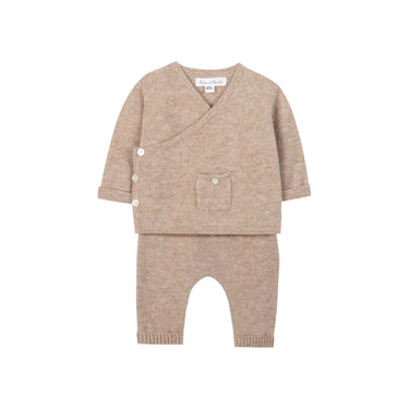 Tartine et Chocolat Wool Set - Heather Beige