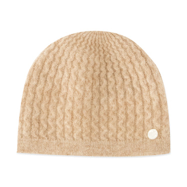 Tartine et Chocolat Cashmere Beanie - Heather beige