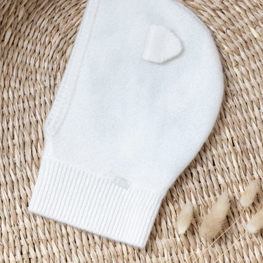 Tartine et Chocolat Cashmere Balaclava - Off-White