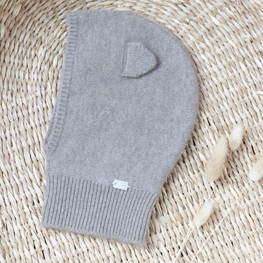 Tartine et Chocolat Cashmere Balaclava - Heather Grey