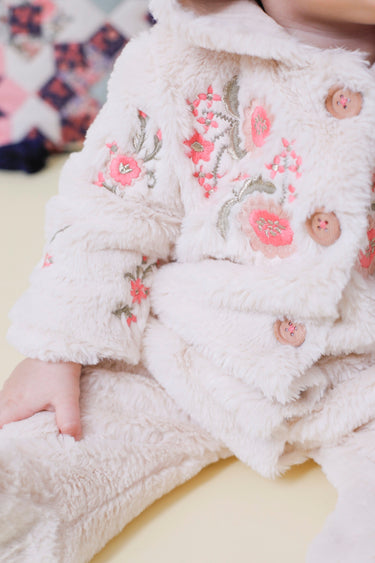 Louise Misha Naglaya Pilot Jumpsuit - Cream - Gemini Atelier