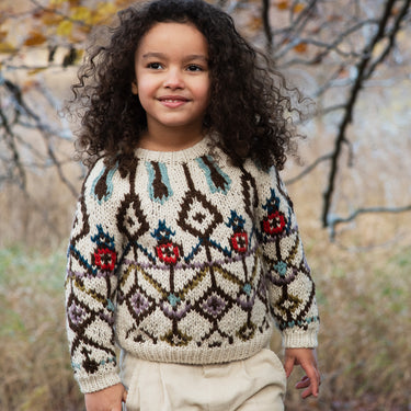 Serendipity Alpaca Jewel Sweater - Multi