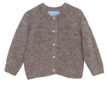 Serendipity Baby Alpaca Cardigan - Fudge