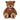 Teddy Hermann Brown Teddy Bear - 55cm - Gemini Atelier