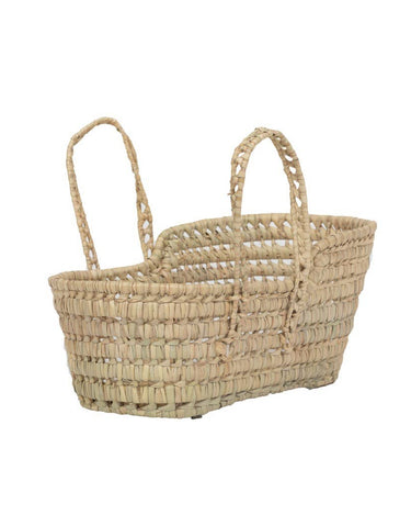 Palm Leaf Doll Moses Basket - GEMINI ATELIER