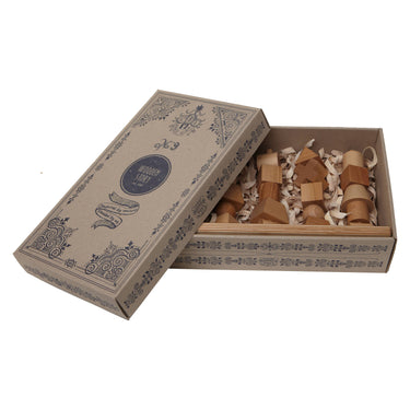 Wooden Story Stacking Montessori Toy - Natural - Gemini Atelier