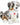 Teddy Hermann Australian Shepherd - 30cm - Gemini Atelier