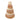 Wooden Story Stacking Montessori Toy Cone - Natural - Gemini Atelier