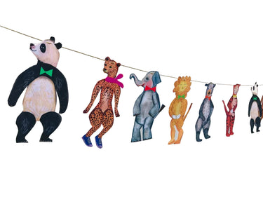 Wini Tapp - Large Animal Parade Garland
