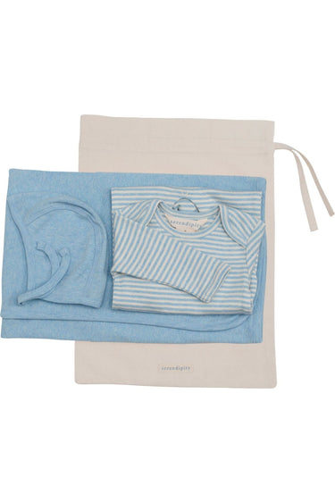 Serendipity Newborn 3 Pcs. Set - Aqua - Gemini Atelier
