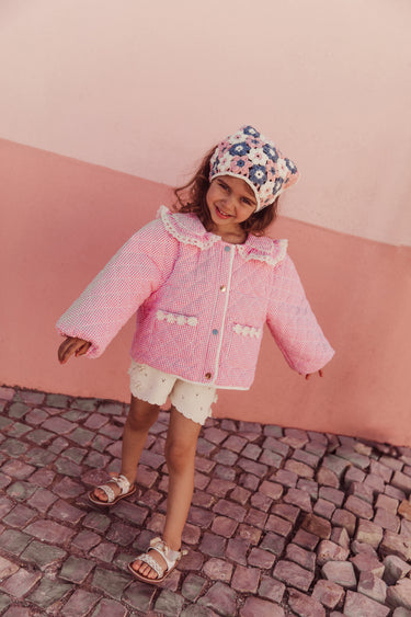 Louise Misha Holly Head Bandana - Pink