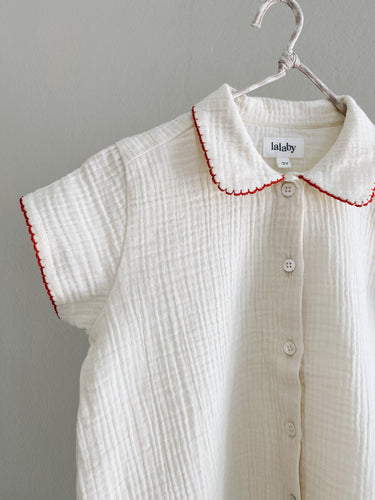 Lalaby Barbara Shirt - Vanilla - Gemini Atelier