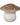 Heico Mushroom Nightlamp - Chocolate Medium - GEMINI ATELIER