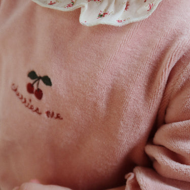 Konges Sløjd Miffa Frill Onesie - Mellow Rose