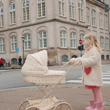 Konges Sløjd Doll Pram - Flowers