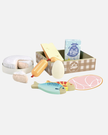 Play Food - Fish, Ham and Cheese set - GEMINI ATELIER