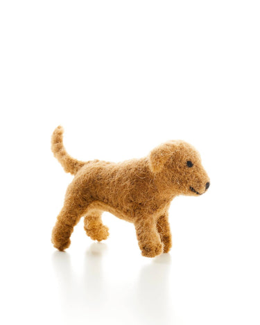 Dog Walker Felt Mouse: Walking Labrador - GEMINI ATELIER