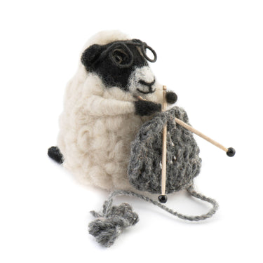 Knitting Nell Sheep from Woolacombe in Grey - GEMINI ATELIER